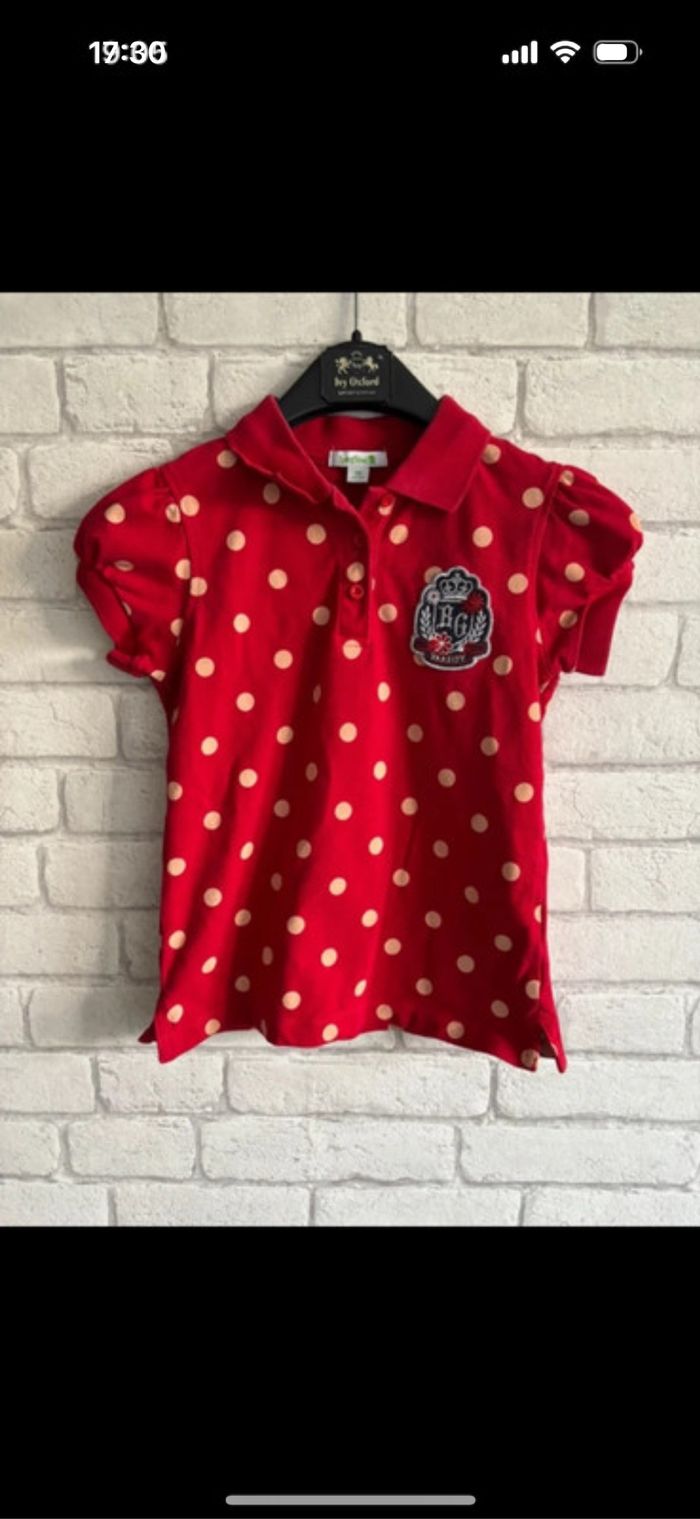 Polo fille bossini taille 6ans