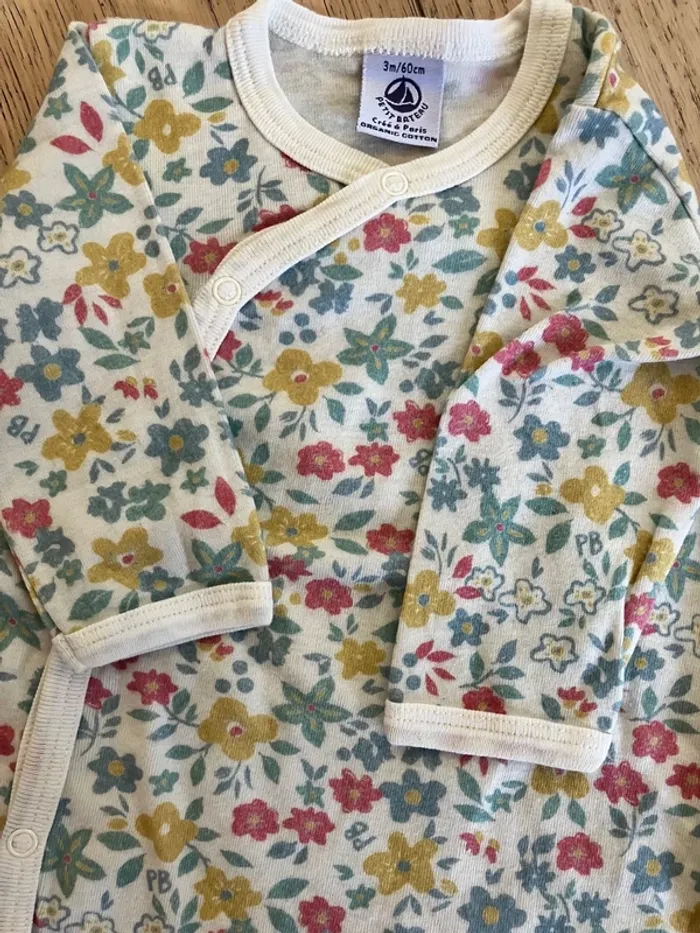 Lot naissance / 1 mois et 3 mois bébé fille été Petit Bateau - photo numéro 12