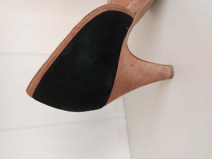 Chaussures ouvertes Emilie Karston noir & beige pointure 37,5 - photo numéro 9
