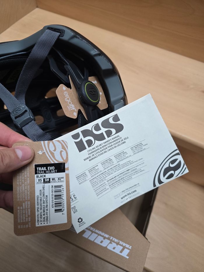 Casque VTT IXS trail evo neuf - photo numéro 7