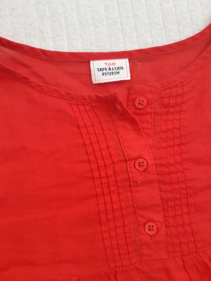 Blouse fine manches longues Tape à l'oeil 8 ans - photo numéro 3