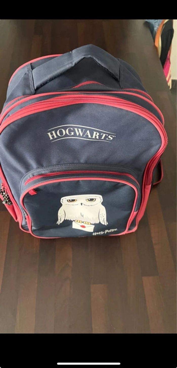 Cartable Harry potter hedwige officiel en bonne état taille 43 cm wizarding world - photo numéro 8