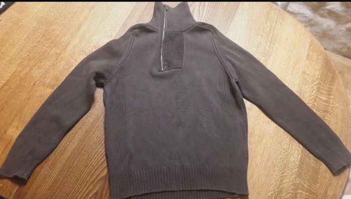 🍀Pull col haut zippé Zara Man Basic taille L🍀 - photo numéro 2