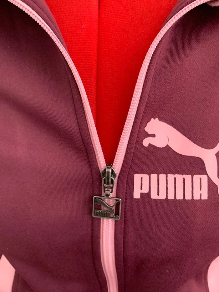 sweats Puma bordeaux taille S - photo numéro 2