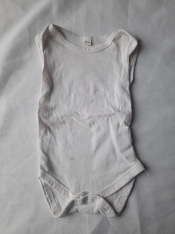 Body sans manches Mixtes Taille 50/56cm
