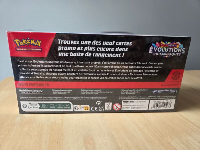 Coffret surprise Evolutions Prismatiques EV8.5 - photo numéro 2