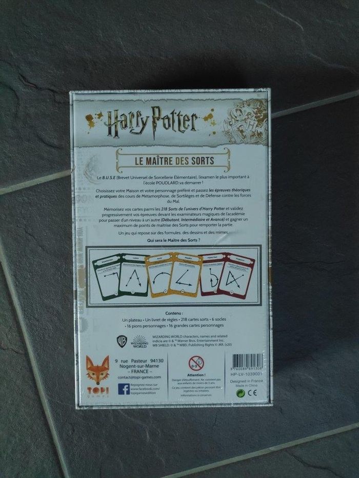 Jeu Harry Potter neuf sous blister - photo numéro 3