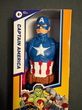 Marvel Avengers Titan Hero Series, Figurine Captain America de 30 cm