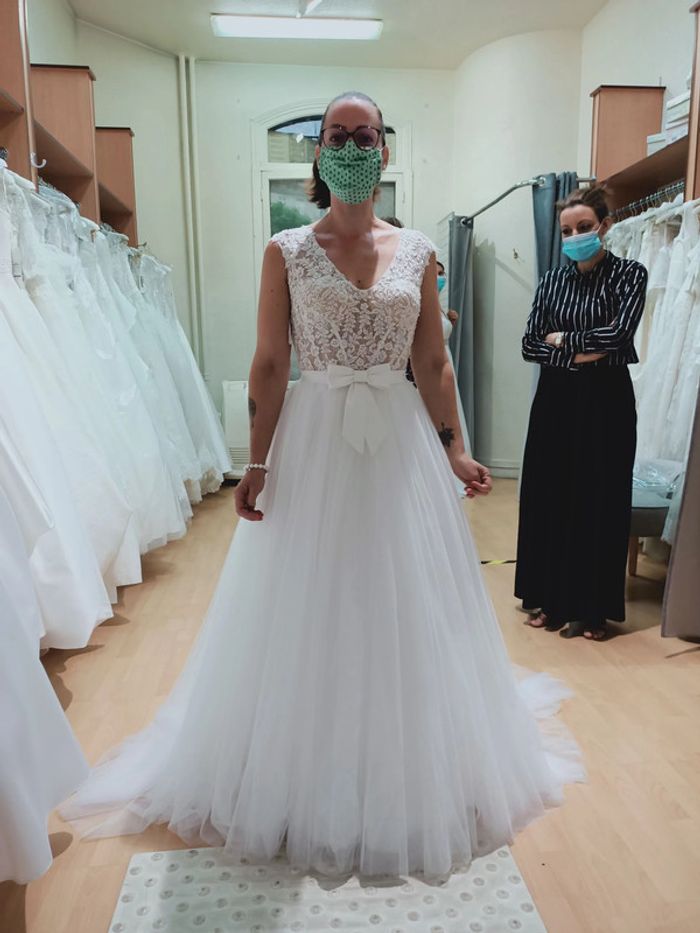 Robe de marié princesse Lilly Pure Taille M/L