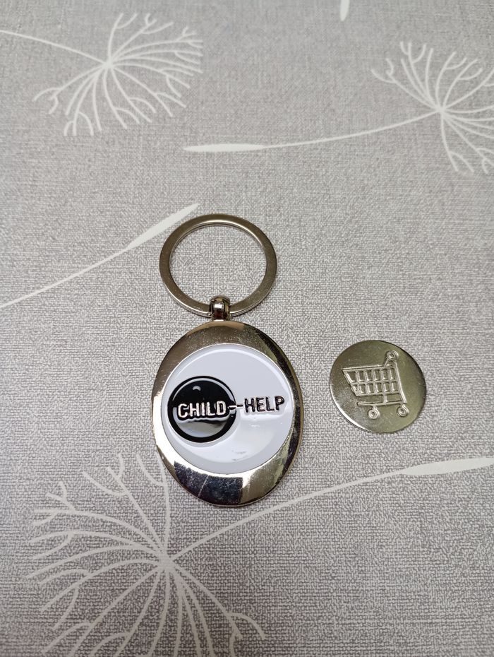 Porte clés caddie