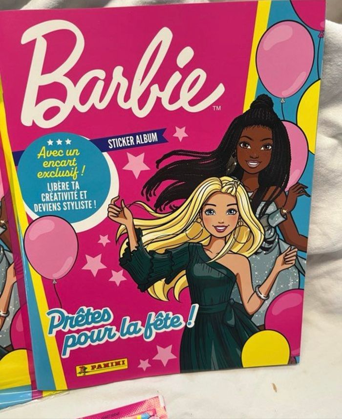 Kit panini stickers BARBIE neuf - photo numéro 8