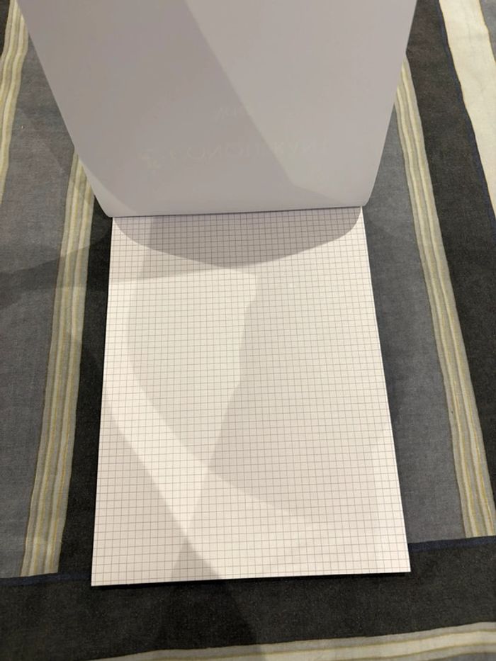 Grand bloc notes neuf petits carreaux conquérant - photo numéro 3