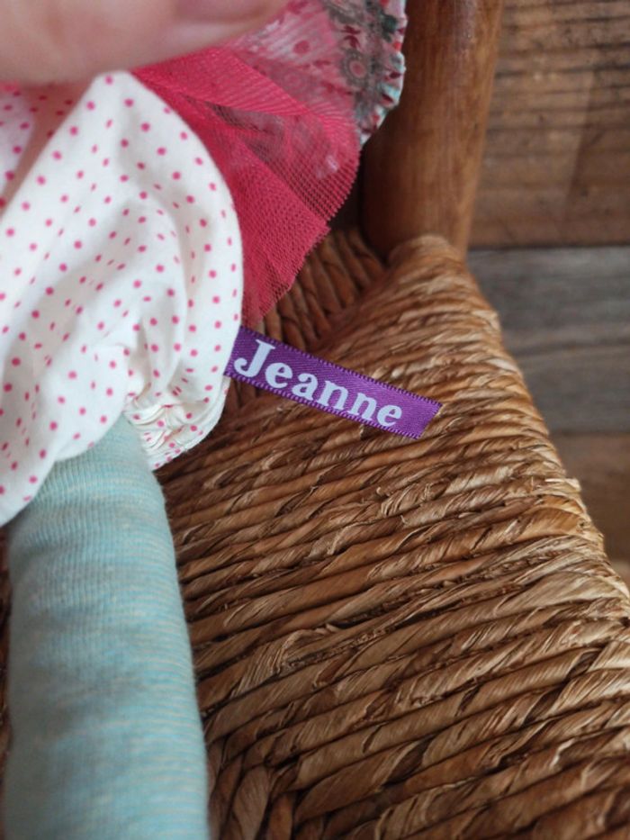 Peluche poupée Jeanne moulin roty tbe - photo numéro 5