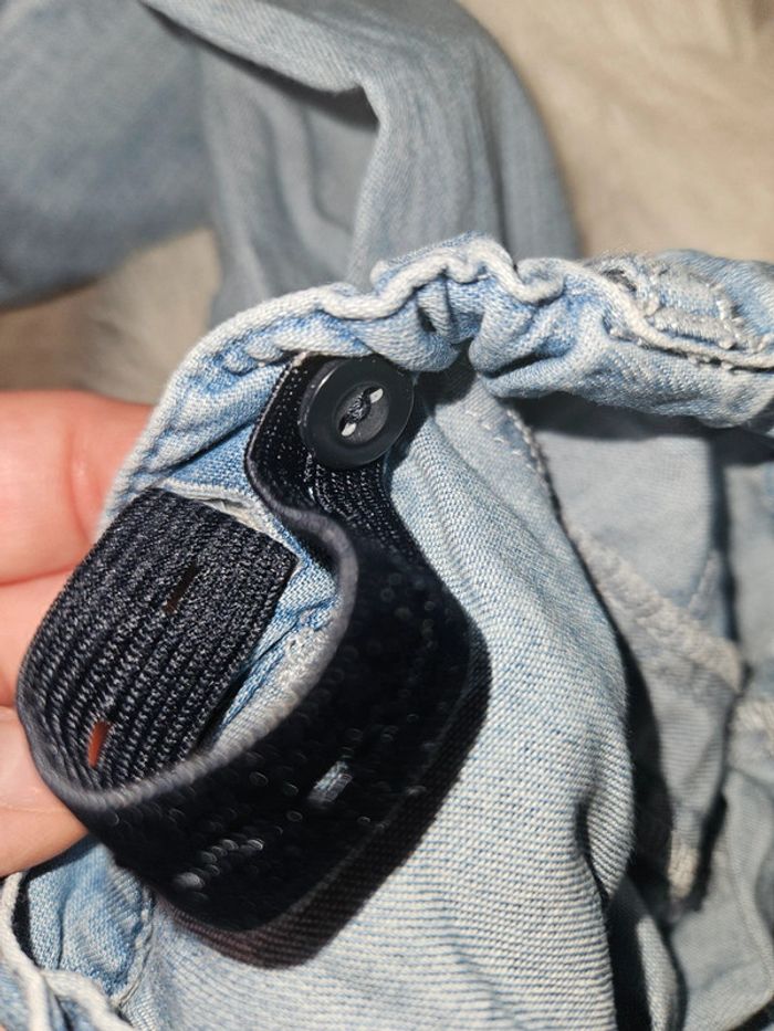 Pantalon léger Petit Bateau - Jean clair - 18 mois (81 cm) - photo numéro 4