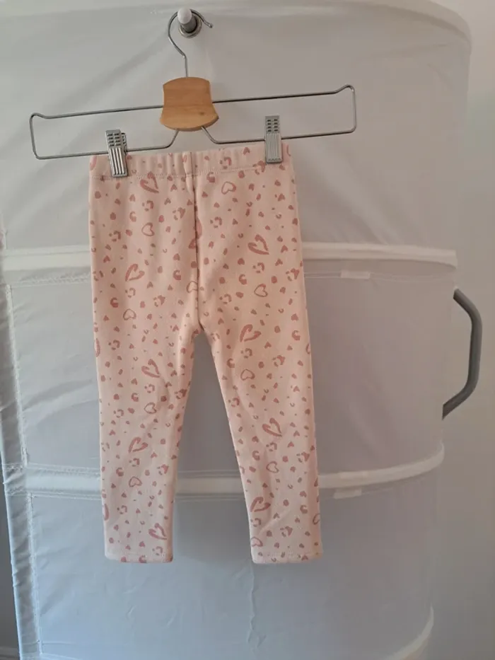 Pantalon rose cœurs - photo numéro 2