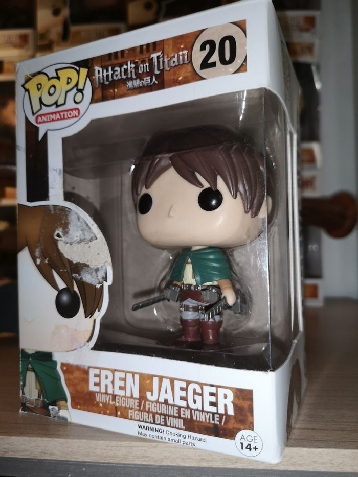 Funko pop Animation Attack on Titan 20 Eren Jaeger - photo numéro 8