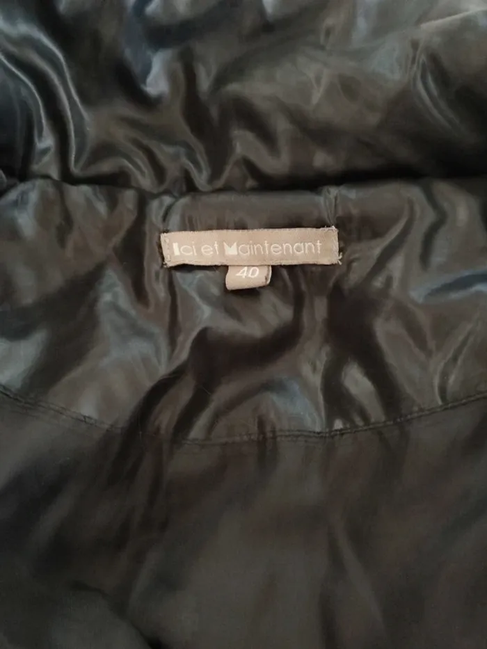 Manteau noir Ici et Maintenant - photo numéro 5