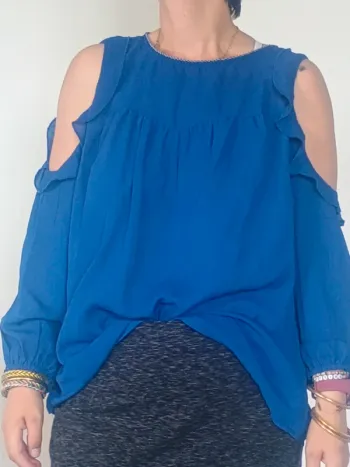 blouse à épaules dénudées Camaieu TU