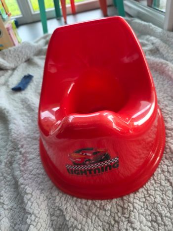 Pot de toilette enfants cars 