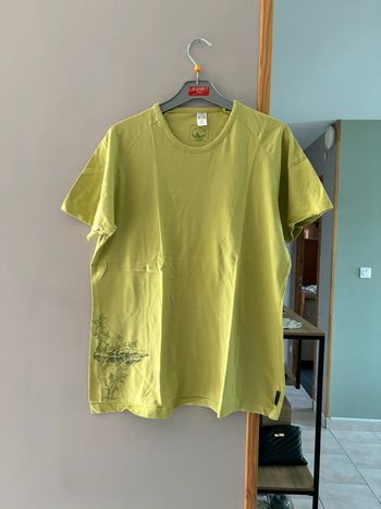 T shirt vert clair quechua