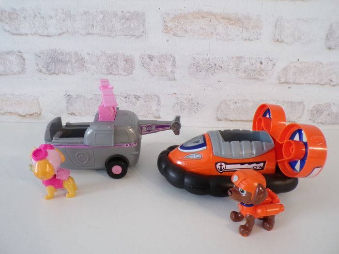 Hélicoptère de Stella et Aéroglisseur de Zuma - Pat Patrouille - Paw Patrol (J18) - photo numéro 2