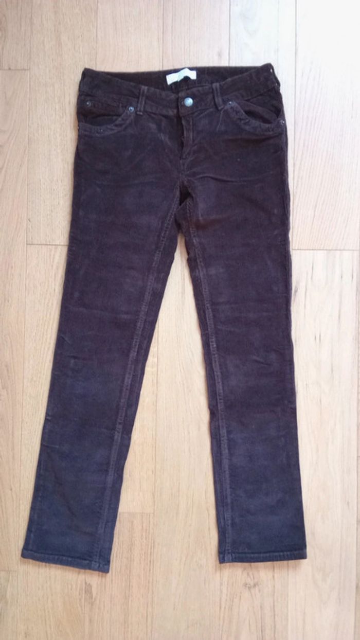 Pantalon velours côtelé Tartine et chocolat 12 ans