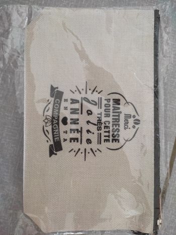 Pochette Merci maîtresse Neuve