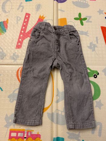 Pantalon velours KIABI
