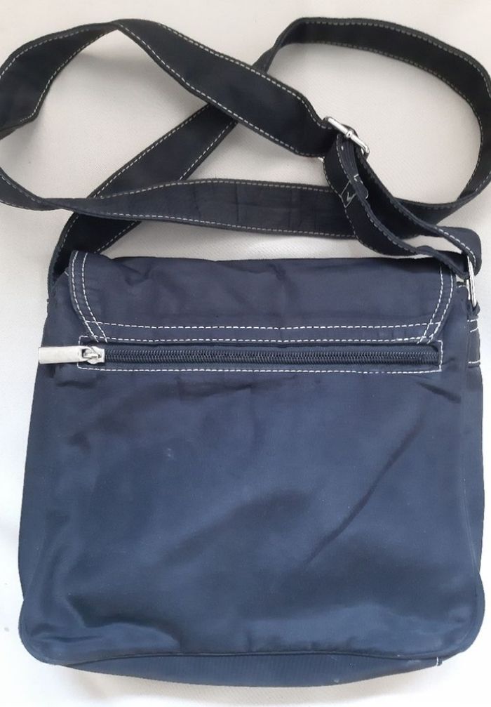Sac à main noir synthétique - photo numéro 3
