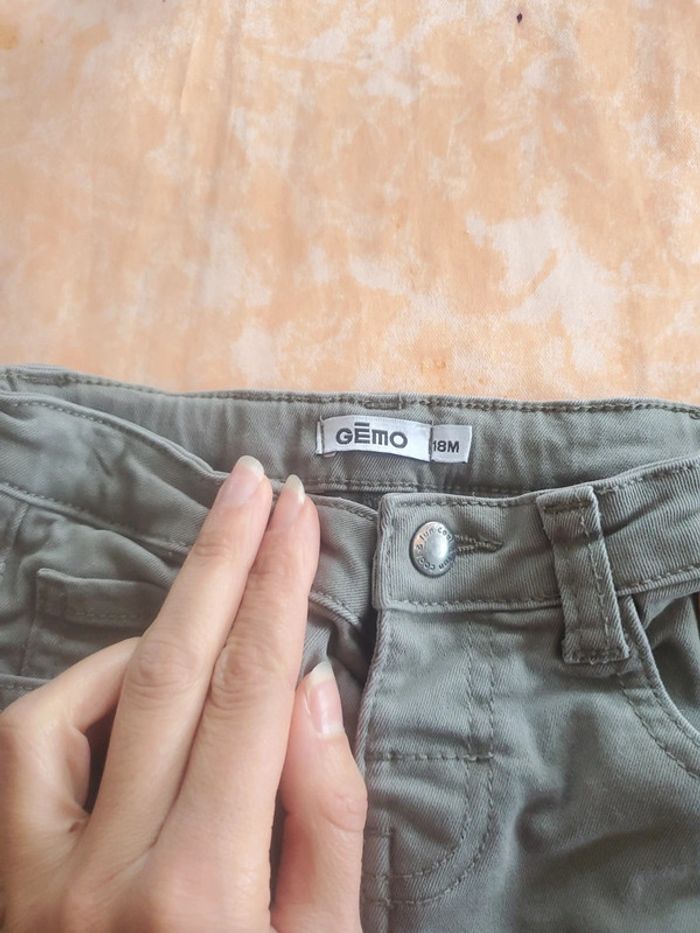 Lot de 2 pantalons 18 mois - photo numéro 2