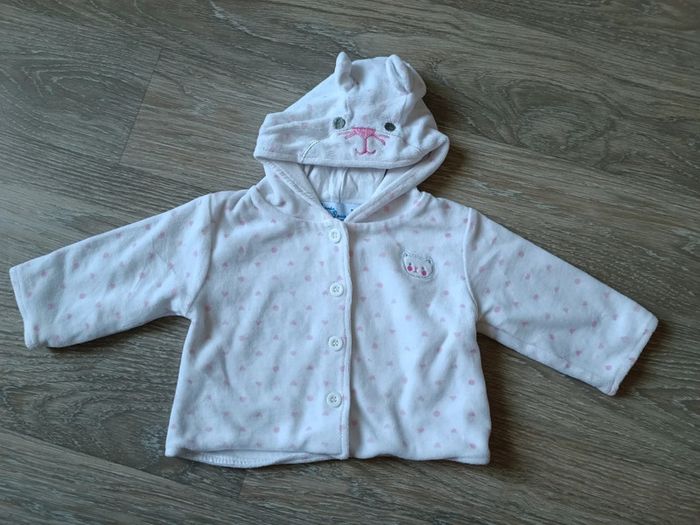 veste avec capuche 3 mois