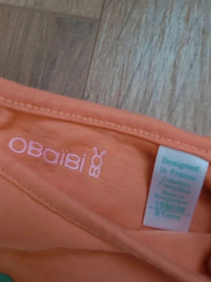 T-shirt Obaïbi 18 mois - photo numéro 3