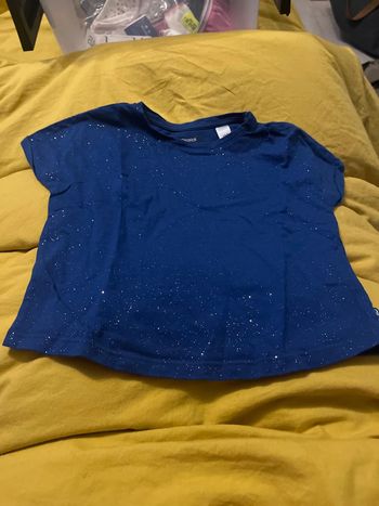 Joli t shirt pailletée fille 4 ans okaïdi
