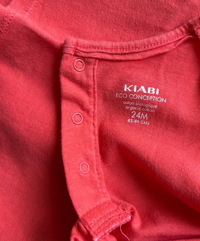 Lot de 2 Tee shirts Mum, Dad avec coeurs taille 2 ans - photo numéro 8
