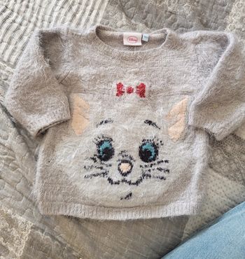 Pull d'hiver Marie disney 18 mois