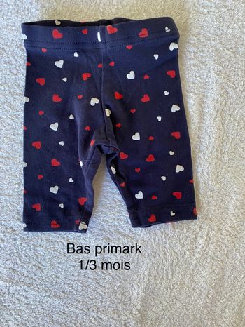 Bas primark 1/3 mois