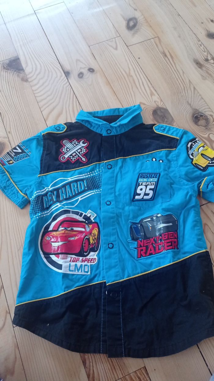 Chemise Disney cars 5/6 ans