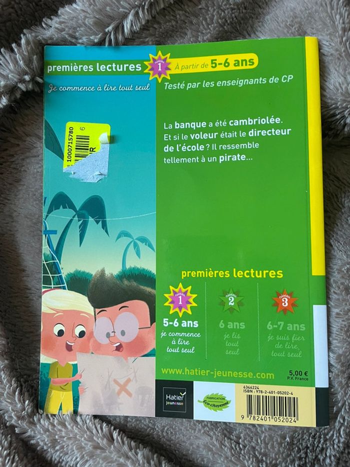 Livre d’apprentissage les histoires de la récrée: le directeur est un vieux pirate - photo numéro 2