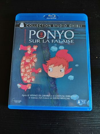 Blu Ray Ponyo sur la falaise (Hayao Miyazaki, Studio Ghibi)