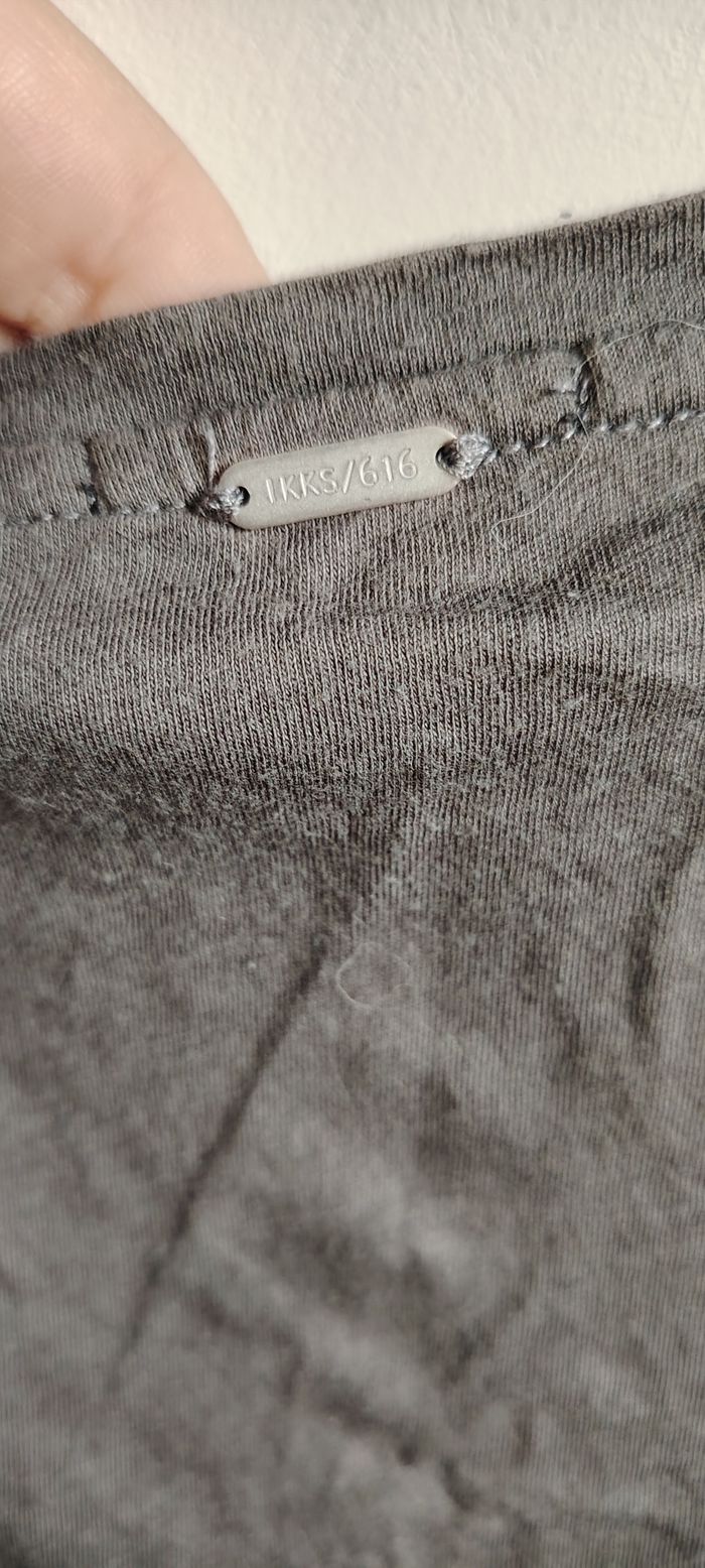 T-shirt oversize gris à message – IKKS - photo numéro 5