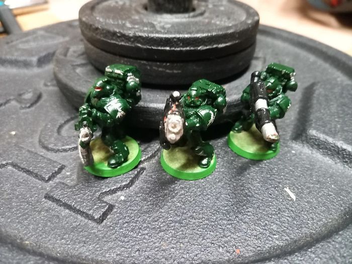 3 devastator metal warhammer space marines lascanon melta bolter - photo numéro 4