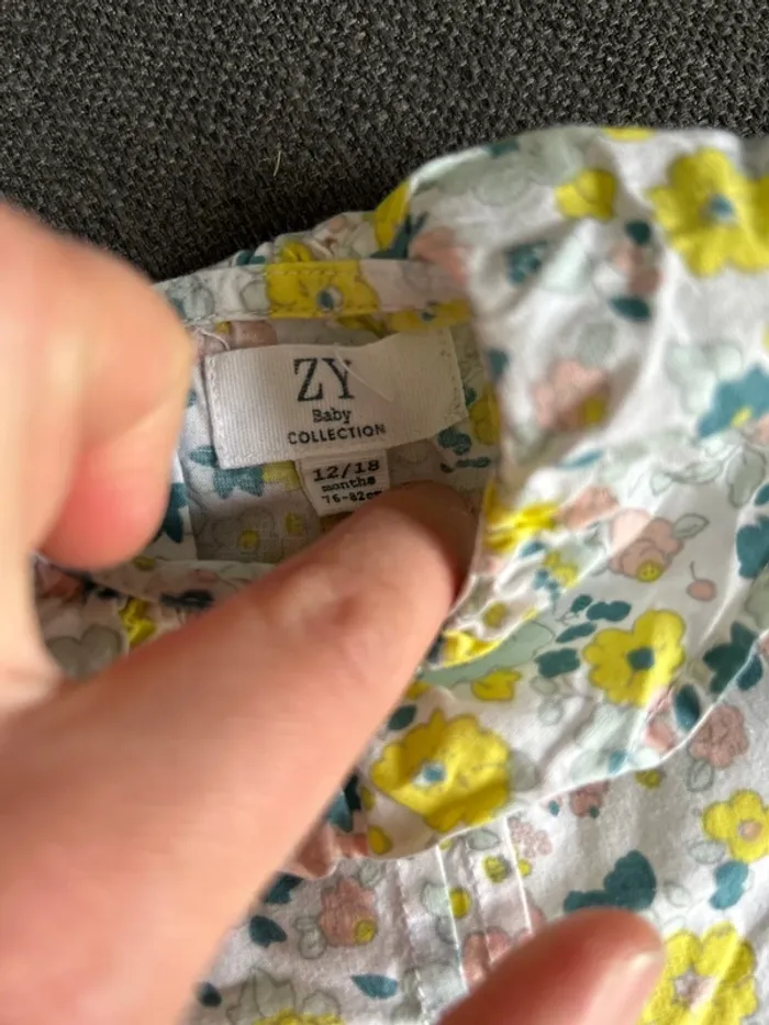Blouse manches courtes bébé fille, zippy, 12-18 mois - photo numéro 2