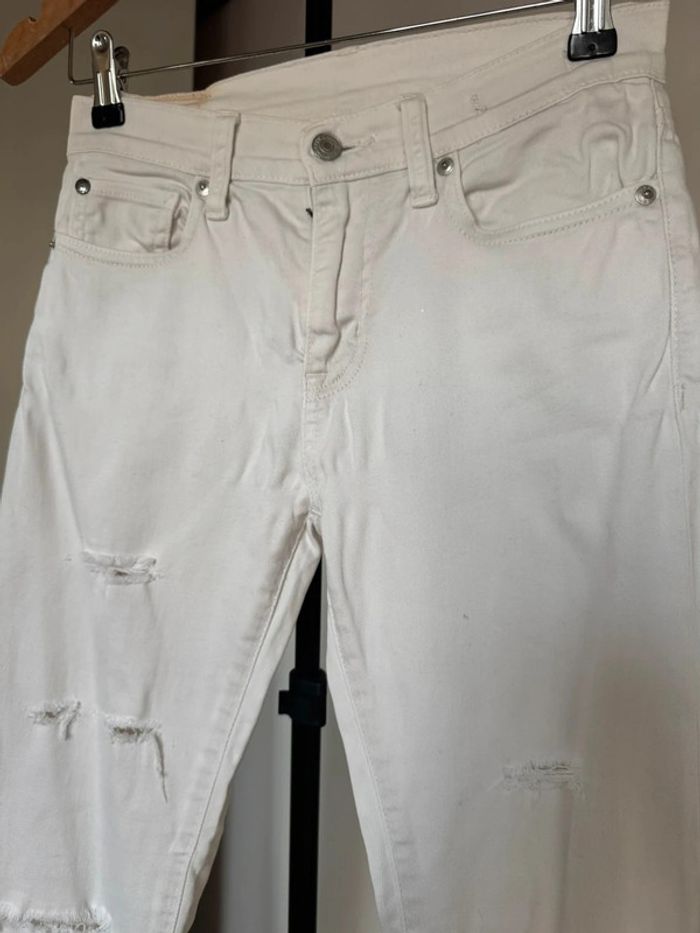 Jean blanc skinny w 28 l 32 Ralph Lauren - photo numéro 3