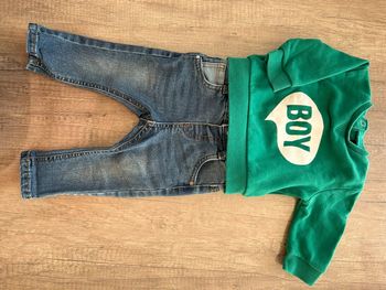 Ensemble jean pull 6 mois