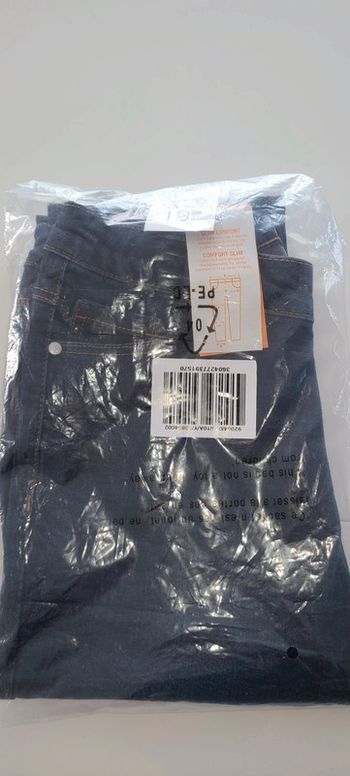 Pantalon jean bas vertbaudet fille neuf 10 ans