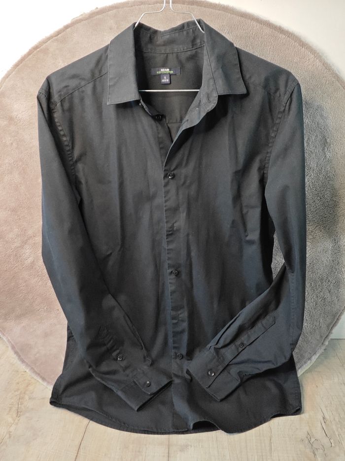 Chemise noir Kiabi - photo numéro 2