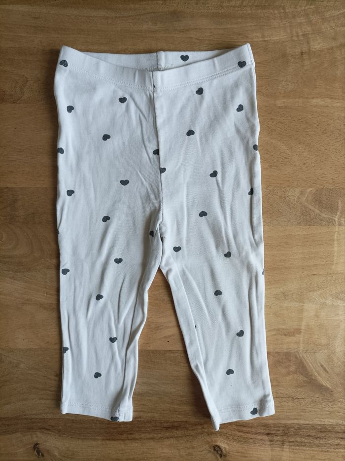 Legging cœurs 18 mois