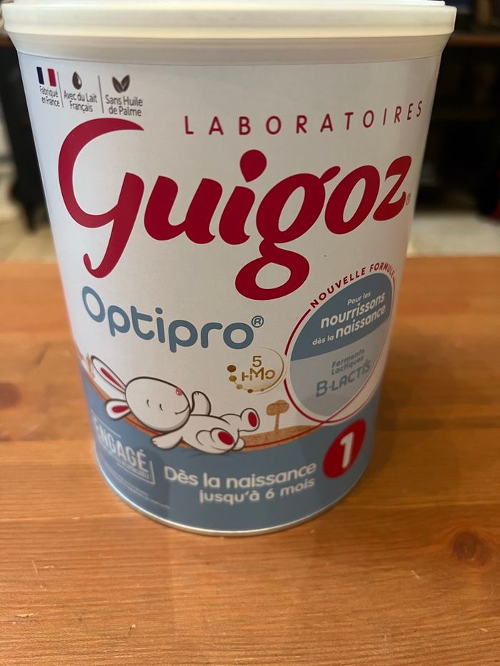 Lait Guigoz optipro 1 er âge - photo numéro 3