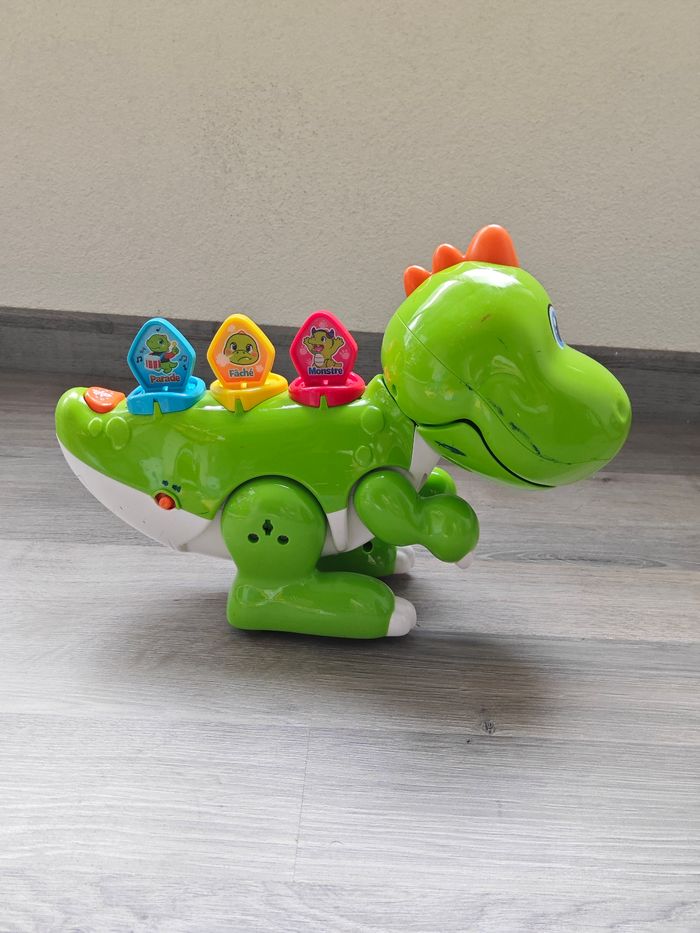 Lot jouets VTech bébé : dinosaure éducatif, mini ferme musicale, clé interactive - photo numéro 6