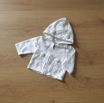 🩷 Veste à capuche 1 mois Kiabi #emyfleury_1moisfille